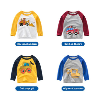 Áo thun dài tay bé trai KOADEAR BABY 27KIDS chất liệu 100% cotton