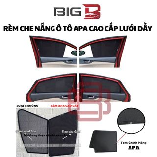 Rèm Che Nắng Ô Tô NAM CHÂM CAO CẤP LƯỚI DÀY LOẠI 1 APA  May Theo Xe HỎA TỐC Tại XƯỞNG Combo 4 Tấm Rèm Chắn Nắng BH 24TH