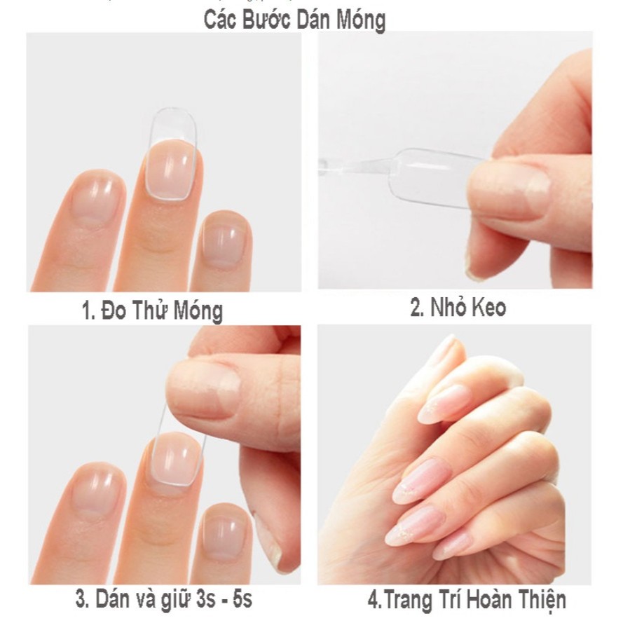 Hộp 500 Móng Úp HSM hàng chuẩn form loại 1 có sẵn 22 loại - GB HSM - Tổng kho đồ nail HSM | BigBuy360 - bigbuy360.vn