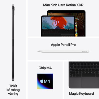 iPad Pro (M4) 11 inch Wi-Fi + Cellular