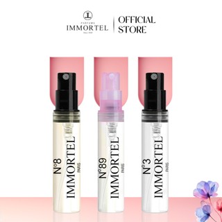 (Hộp 3 | Set 2) Nước Hoa IMMORTEL Paris | N°8, N°89, N°3 | 3x3 mL – EDP Chính Hãng Pháp