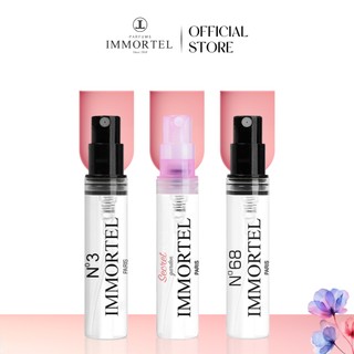 (Hộp 3 | Set 6) Nước Hoa IMMORTEL Paris | Secret Garden, N°68, N°3 | 3x3 mL – EDP Chính Hãng Pháp