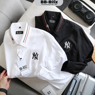 [BigSize - SALE] ÁO SƠ MI TAY DÀI Nam BB-Boiz Form BigSize 70kg - 130kg | Mẫu 2 NY