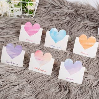 Thiệp chúc mừng hình trái tim - Thiệp chúc mừng ngày lễ tình nhân , tình yêu - Thiệp quà tặng sinh nhật - Thiệp cám ơn