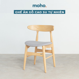 Ghế Ăn Gỗ Cao Su Tự Nhiên MOHO MILAN
