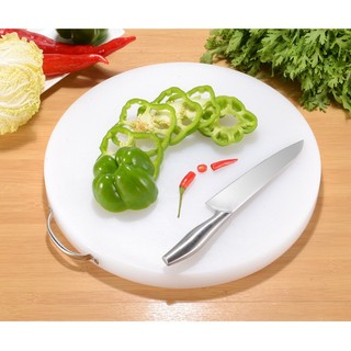 Thớt nhựa tròn 35x3 cm, thớt kháng khuẩn