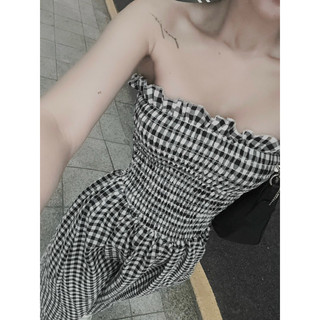 Đầm Ống Xoè Smoking - 3601