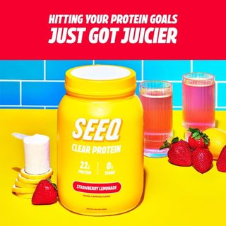 Clear Whey tốt nhất thế giới SEEQ 700g : bổ sung đạm vị trái cây