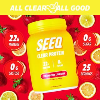 Clear Whey tốt nhất thế giới SEEQ 700g : bổ sung đạm vị trái cây