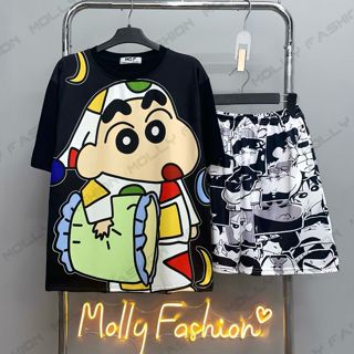 Đồ bộ nữ mặc nhà SHIN ĐỒ NGỦ đồ bộ nam hoạt hình bigsize đi biển Freesize Molly Fashion