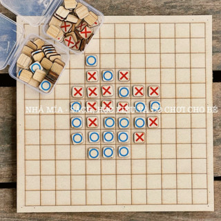 Bộ cờ caro PTLUXURY hỗ trợ trẻ phát triển tư duy khả năng ghi nhớ và nhận biết [ HÀNG CAO CẤP ]