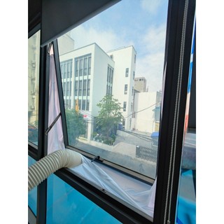  Bộ kít lắp ống xả cho điều hòa di động, bộ phụ kiện điều hòa di động LK-WINDOWKIT