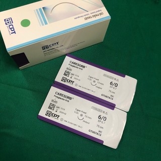 CHỈ PHẪU THUẬT TỰ TIÊU CPT CARESORB® số 6/0 (Giá 1 sợi)
