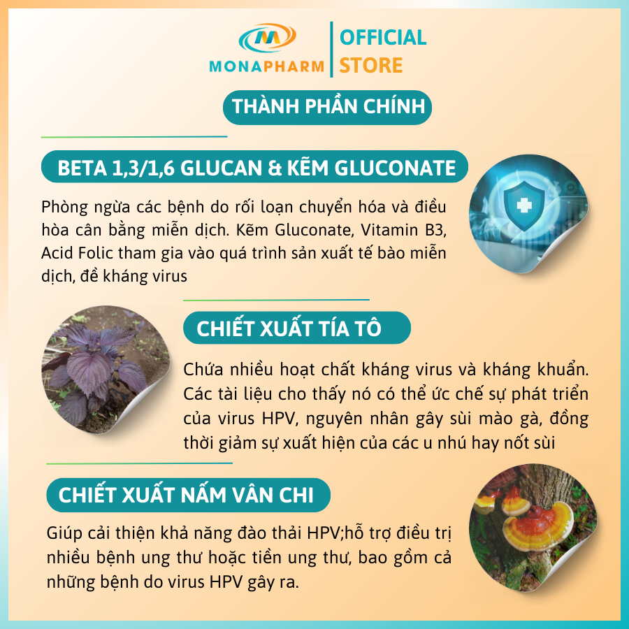 Thực phẩm bổ sung HUPAVIR Immunocaps hỗ trợ đào thải HPV, sùi mào gà dùng cho người sức đề kháng kém - Lọ 60 viên