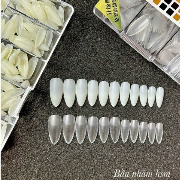 Hộp 500 Móng Úp HSM hàng chuẩn form loại 1 có sẵn 22 loại - GB HSM - Tổng kho đồ nail HSM | BigBuy360 - bigbuy360.vn