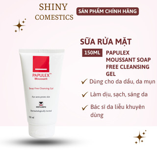 Sữa rửa mặt Papulex Moussant Soap Free Cleansing Gel 150ml