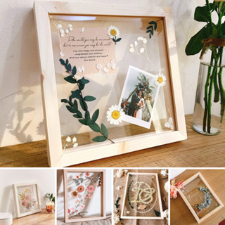 Khung ảnh trong suốt bằng mica làm tranh quà tặng handmade