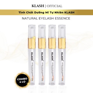 [Combo 4 Lọ] Tinh Chất Dưỡng Mi KLash, hỗ trợ mọc dài mi và mày, cong vút chắc khỏe tự nhiên 3ml
