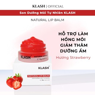 Son dưỡng môi tự nhiên KLash hỗ trợ làm hồng môi, giảm thâm, chống nắng, dưỡng ẩm môi 10g