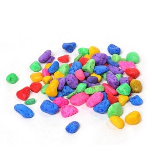 1kg sỏi nhiều màu trang trí bể cá, trang trí bể cá mini , trang trí tiểu cảnh