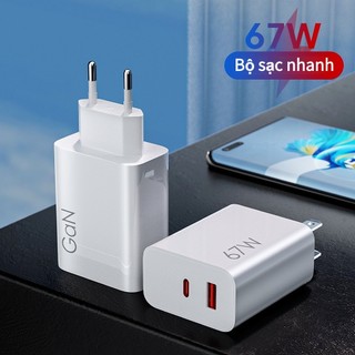 67W Sạc USB Sạc Nhanh3.0 Điện Thoại Sạc Nhanh Sạc Tường ,Cho samsung xiaomi poco iphone