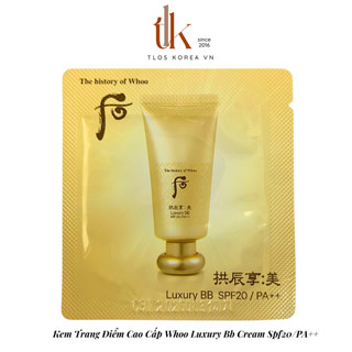 Kem trang điểm cao cấp whoo luxury bb cream spf20/pa++