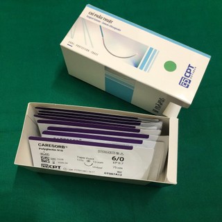 CHỈ PHẪU THUẬT TỰ TIÊU CPT CARESORB® số 6/0 (Giá 1 sợi)