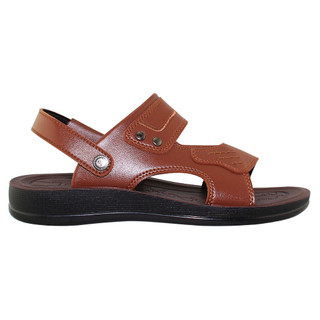 Sandal đế bằng nam Bita's SUM.119 (Vàng bò + Đen + Nâu)