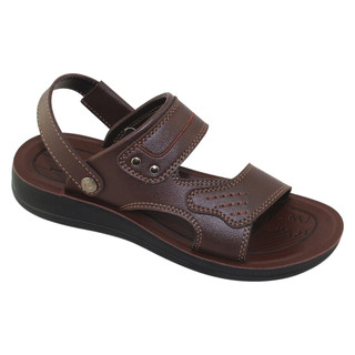 Sandal đế bằng nam Bita's SUM.119 (Vàng bò + Đen + Nâu)