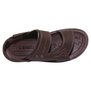 Sandal đế bằng nam Bita's SUM.119 (Vàng bò + Đen + Nâu)
