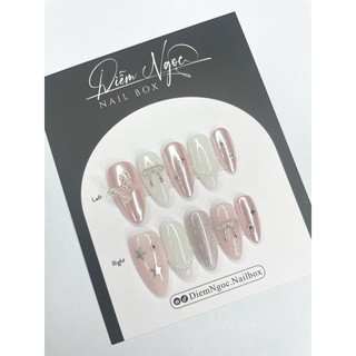 100 Nailbox thiết kế tiểu thư hồng xinh xắn