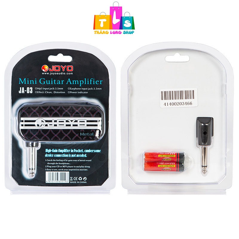 JOYO JA-03 - Loa Amplifier Guitar Điện Mini Hiệu Ứng Metal Đặc Sắc (Kèm Pin)