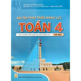 Sách - Bài tập phát triển năng lực Toán lớp 4 tập 1+2