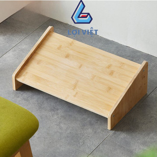 Ghế kê gác chân công thái học Lợi Việt giá rẻ cho văn phòng, làm việc, học tập chống đau mỏi chân - H17