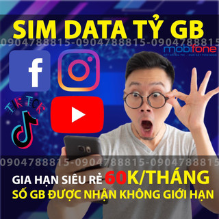 Sim 10 tỷ gb toàn quốc esim 5G local 12A69S A69S BIG50Y trọn gói 1 năm mdt150 vpb51 v500 win60p data sim 4g