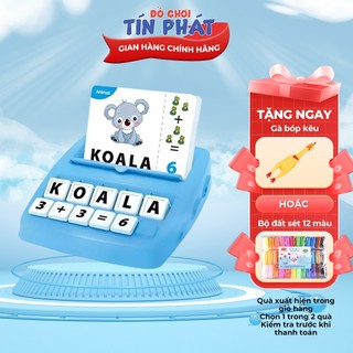Bộ trò chơi xếp chữ tiếng anh, giải toán, phát triển trí tuệ tư duy cho bé, trò chơi giáo dục - DCTP