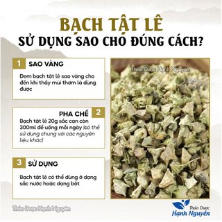 [Giá Sỉ] 1kg Trà Bạch Tật Lê (Đã Sao Thơm)
