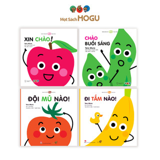 Sách cho bé từ 0 3 tuổi - Bộ 4 cuốn Kĩ năng hàng ngày cho bé (Truyện tranh Ehon Nhật Bản)