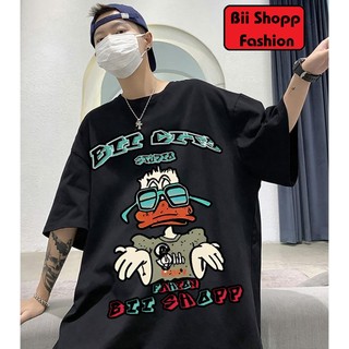 Áo thun Cotton Vịt 2c Định Lương 250gsm / Áo thun form rộng nam nữ 100% Cotton Local Brand Bii Shopp & Bii CiTy Studio.