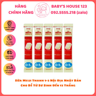 Tách Thanh Lẻ - Meiji Thanh 0-1 Nội Địa Nhật Bản - Thanh 5 Viên