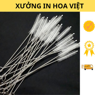 Cọ sắt cọ ống hút, cọ vệ sinh ống hút cho bé