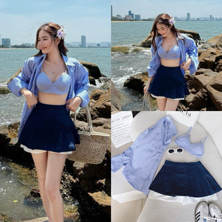 SET 3 MÓN SƠMI + CHÂN VÁY