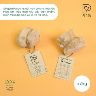 Gỗ gặm PeCow - Vệ sinh răng miệng, giảm căng thẳng size S