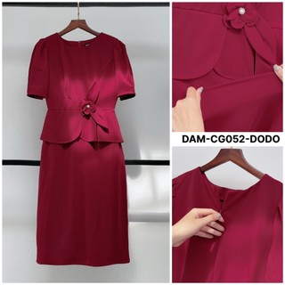 Đầm Peplum Sammy Sang Trọng Thanh Lịch Phù Hợp Đi Tiệc Đi Chơi Tặng Mẹ Chất Thun Cao Cấp Họa Tiết Đơn Giản CG052