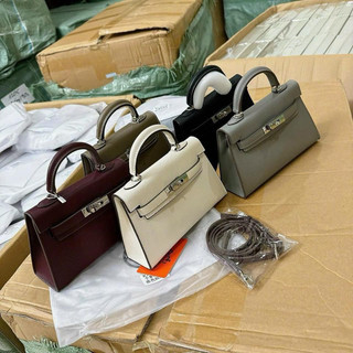 [KL205]Túi H sz 20.5 tag bạc ko box