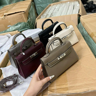 [KL205]Túi H sz 20.5 tag bạc ko box