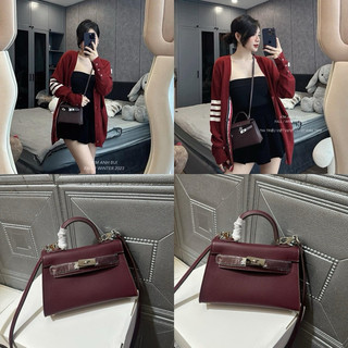 [KL205]Túi H sz 20.5 tag bạc ko box