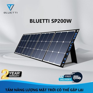 Bluetti sp200 200w tấm pin mặt trời tấm năng lượng mặt trời tấm pin mặt trời gấp gọn solar panel