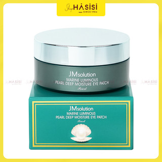 MẶT NẠ MẮT NGỌC TRAI JMsolution - Marine Luminous Pearl Deep Moisture Eye Patch 90g (Hộp Xanh)