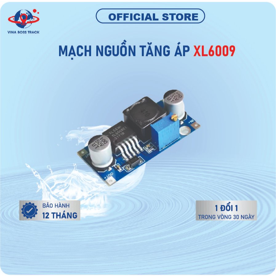 Mạch nguồn tăng áp Xl6009 E1 DC-DC